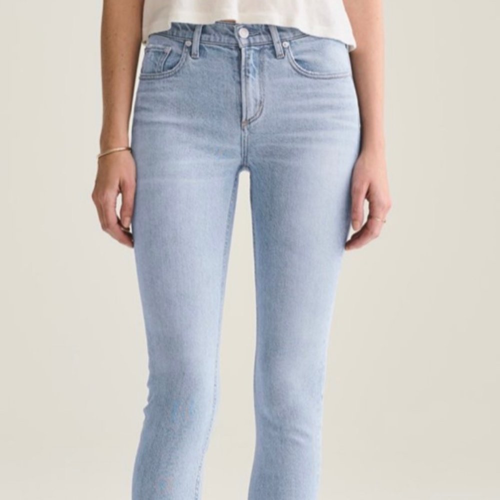 Agolde Toni Daylight Slim Mid Rise Straight Leg Jeans Sz 31 NWT - Picture 3 of 12